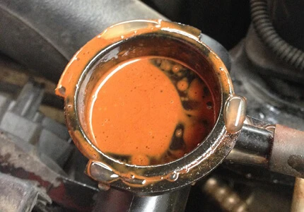 contamination du radiateur