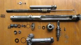 Audi 100 steering rack reassembling