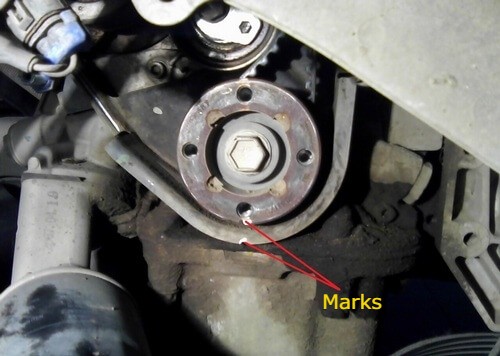 captiva timing belt replacement