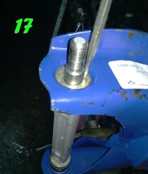 Сборка оси и сайлентблоков