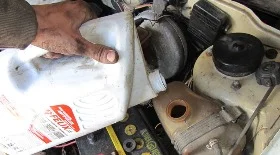 Замена охлаждающей жидкости на ВАЗ 2101 - 2107