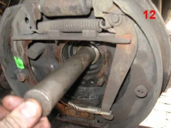 Установка нового сальника