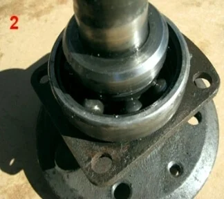 Съем подшипника полуоси заднего моста ВАЗ 2106, 2107