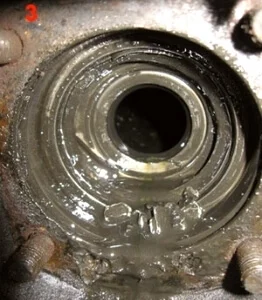 Съем подшипника полуоси заднего моста ВАЗ 2106, 2107