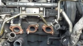 Замена прокладки выпускного коллектора передней  ГБЦ  Peugeot  2.7 HDI