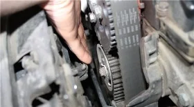 Замена ГРМ на VW Golf с одним распределительным валом