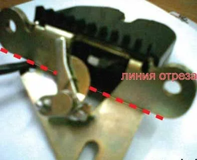 Тюнинг замка багажника Лада - «Калина»