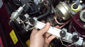 Чистка форсунок. Установка жигулевских форсунок на Golf 3