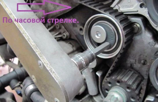 Replacing the Timing Belt and Injection Pump Belt on Audi A6 2.5 TDI V6