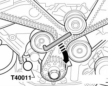 Replacing the Timing Belt and Injection Pump Belt on Audi A6 2.5 TDI V6