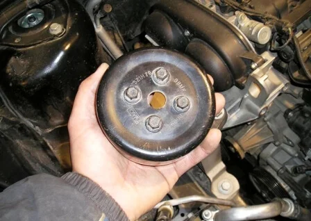 шкив снятие шкива Форд Фокус 2