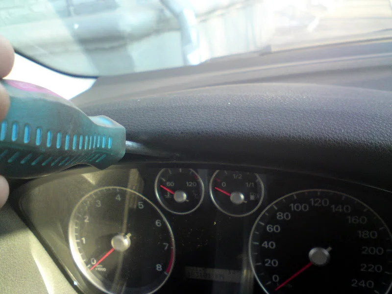 снятие панели приборов Ford Focus 2