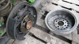 Замена задних колодок ВАЗ 2109