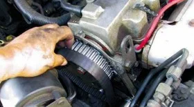 Замена ремня ГРМ на Mazda с двигателем 2.2 л. (F2)