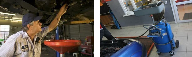 Способы замены масла (экспресс замена и обычный)