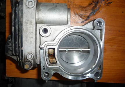 Cleaned throttle body