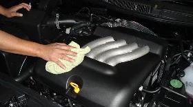 Как помыть двигатель автомобиля