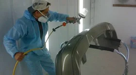 Как самому покрасить бампер