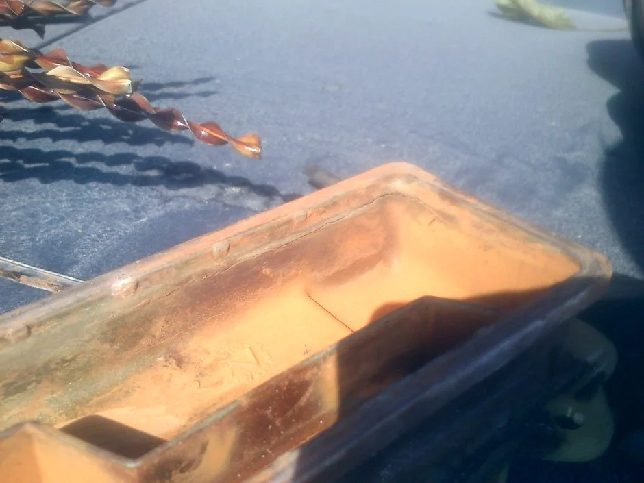 трещина в бачке радиатора отопителя