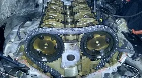 Замена цепи ГРМ Toyota Avensis