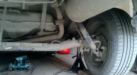 Замена заднего амортизатора Toyota Corona/Caldina