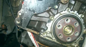 Замена сальника коленвала Toyota Corona/Caldina