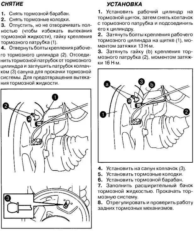 Инструкция по замене тормозного цилиндра Гранд Витара