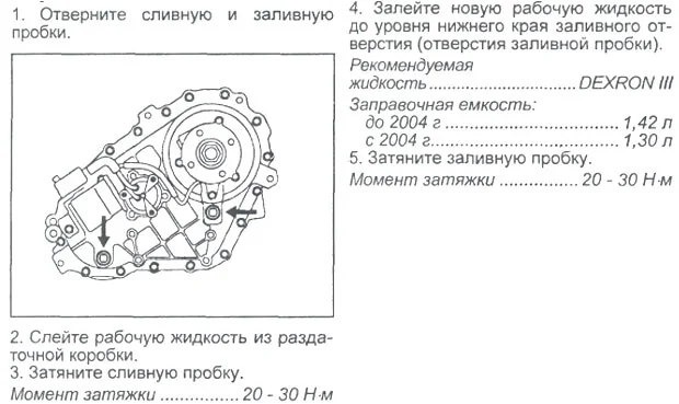 Масло для раздаточной коробки Старекс