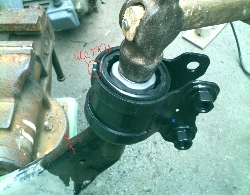 Правильная установка заднего сайлентблока на передний рычаг Фокус 2