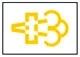 exhaust gases icon lit