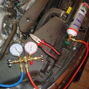 Заправка кондиционера автомобиля