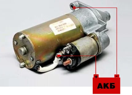 Проверка якоря стартера