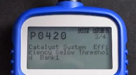 Error P0420: Symptoms, causes and fixing low catalyst efficiency