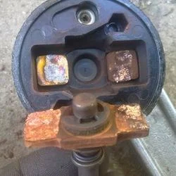 Контакты втягивающего реле стартера