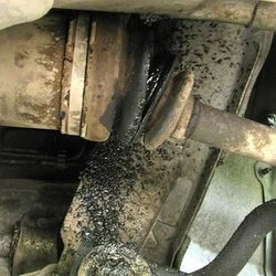 Daño en el fuelle de la junta