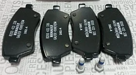 Тормозные колодки на Рено Дастер