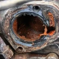 грязный радиатор