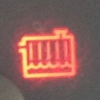 индикатор радиатора на панели приборов