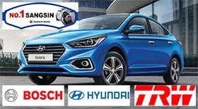 Тормозные колодки на Хендай Солярис