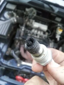 Wet spark plugs