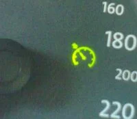 Значок круиза на панели