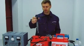 Плотность аккумулятора