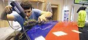 Мокрый метод поклейки