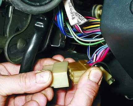 подключение замка зажигания