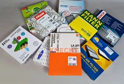 марки салонных фильтров