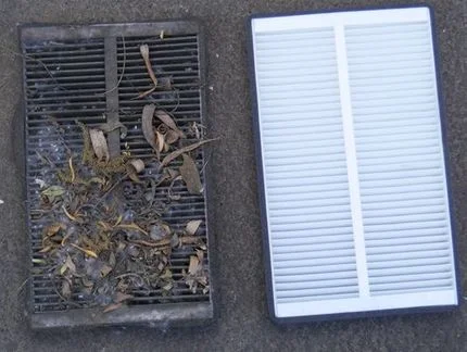 противопылевой фильтр новый и использованный