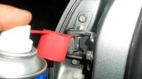 Смазка петель дверей