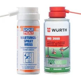 смазка ликви моли и wurth для петель и замков