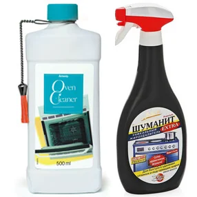 Décalaminage avec nettoyant pour four