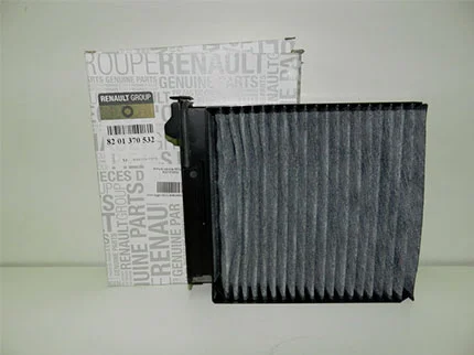 Оригинальный угольный салонный фильтр Renault 8201370532